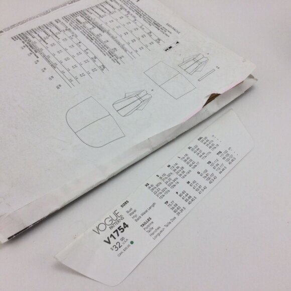 Vogue 1754 Easy Cape Pattern in 2 Lengths Lrg Xlg Xxl Uncut Sz 16 18 20 22 24 26 - Picture 4 of 11